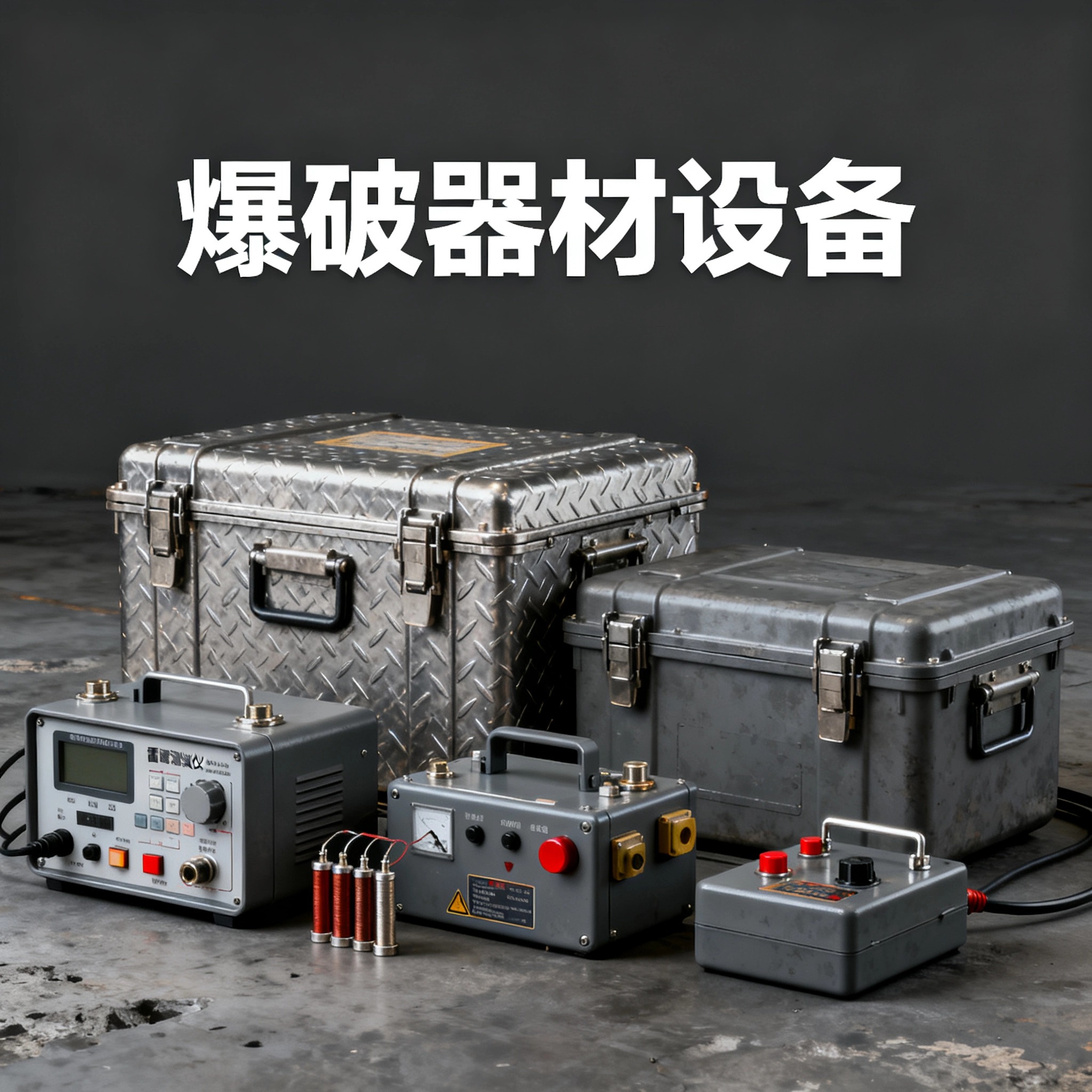 横山爆破工程师的“兵器库”：常用器材一册通